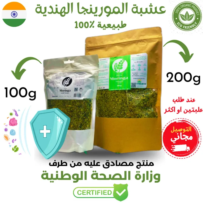 عشبة المورينجا الهندية 